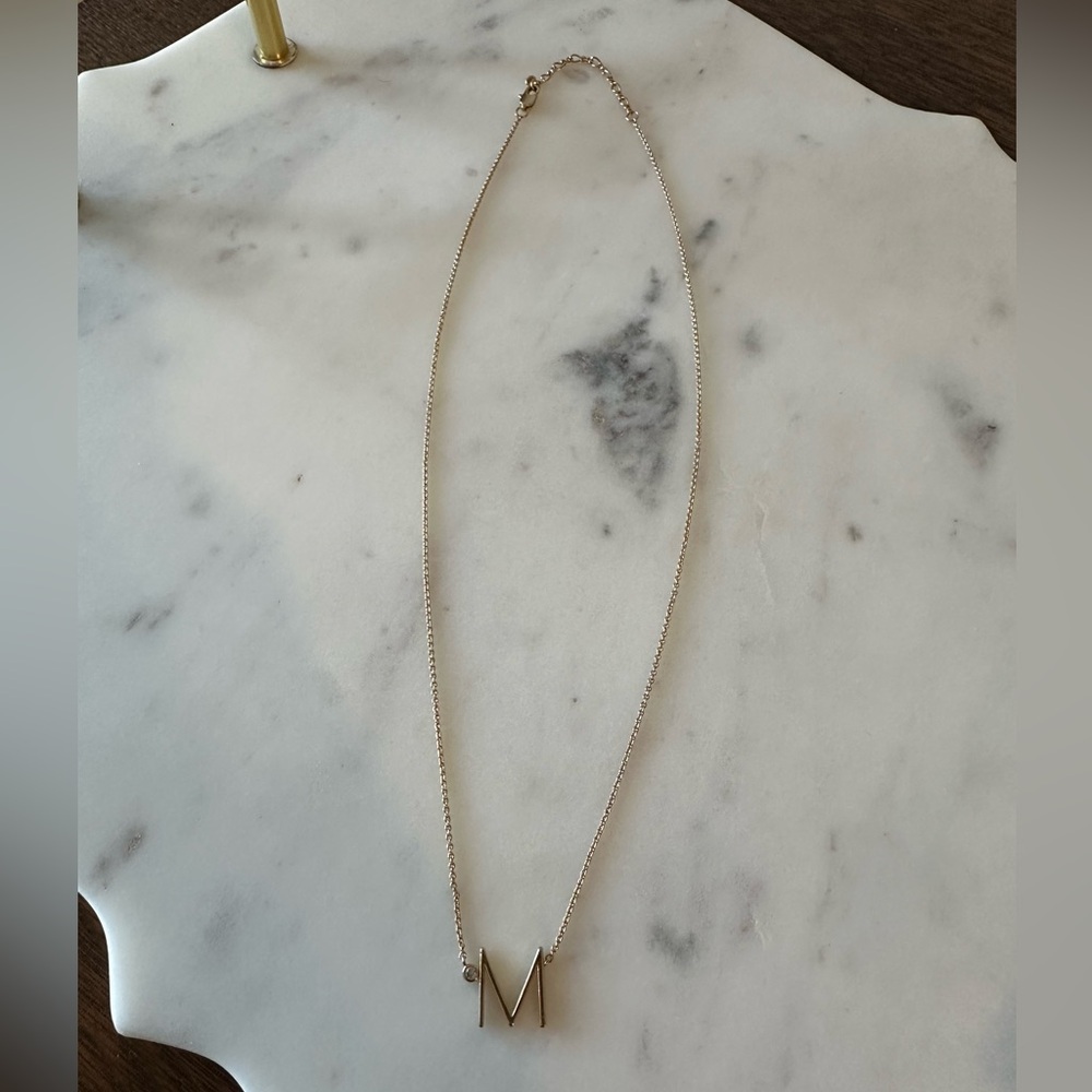 Anthropologie M Necklace